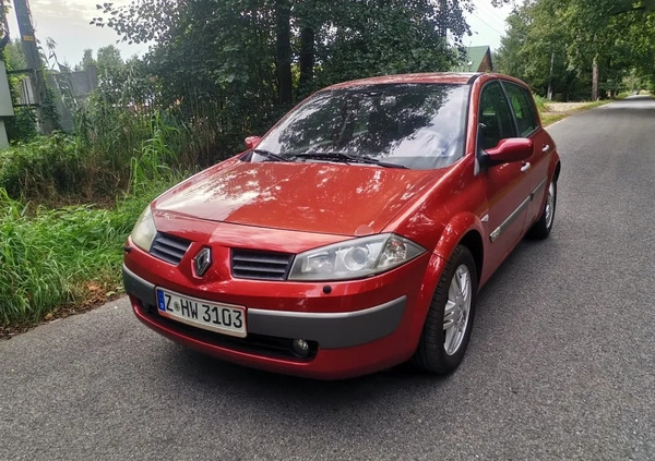 Renault Megane cena 5500 przebieg: 153900, rok produkcji 2003 z Słubice małe 232